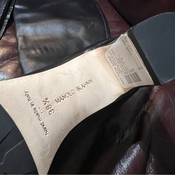 manolo blahnik boots NWOBox size 38 1/2 - Picture 4 of 5